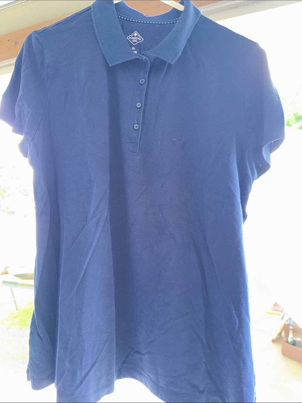 EUC ST. JOHNS BAY WOMENS LARGE & XL BUNDLE OF 8 SHORT SLEEVE POLO’S - Picture 8 of 9